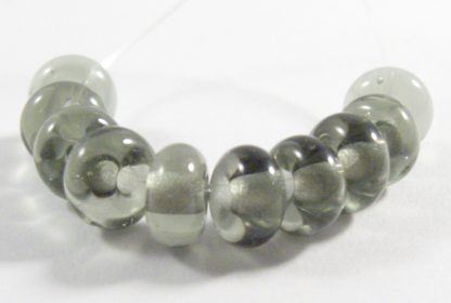 dark steel grey bead