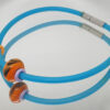Jelly band - aqua/orange